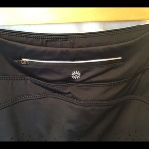 Tangerine Long Skort (tangerine print)